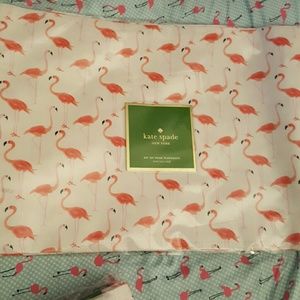 Kate Spade flamingo place mats (4)